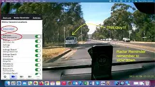 Adelaide Mobile Speed Camera 'Reminders'