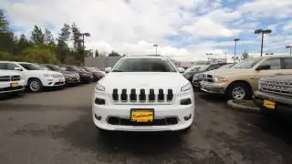 2017 Jeep Cherokee Overland 4x4 | Bright White Clear Coat | HW633033 | Redmond | Seattle |