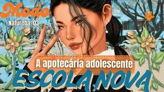 MODO NATUREBA 🌿💚 NOVA S&Eacute;RIE THE SIMS 4 - O PRIMEIRO DIA DE AULA NA ESCOLA NOVA
