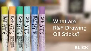 R&F Drawing Oil Sticks | Bridging Drawing and Painting with Vibrant, Permanent Color