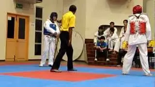 Taekwondo Sparring senior Category + Vincent Sum