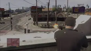 GTA 5 Big Shootout With Police (HD) (Over 1 Hour!)