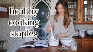 Make healthy home cooking easier with this method (+ pantry tour)