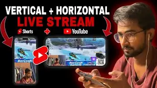 Live Stream Vertical and Horizontal at same time on YouTube | YouTube New Feature &ldquo;DUAL STREAM&rdquo; ✅