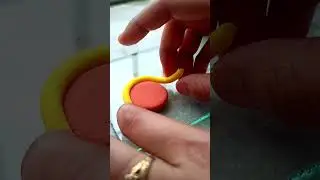 How to make miniature cycle 🥰 very easily 😄 with clay 🧱#shorts #clayart #cycle #art @pen.pencils