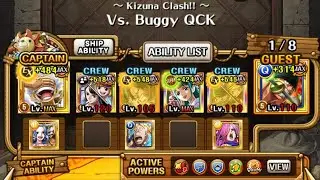 OPTC Kizuna Clash vs Buggy QCK