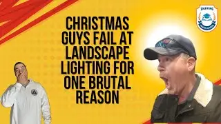 Christmas Guys Fail at Landscape Lighting for One Brutal Reason | 33