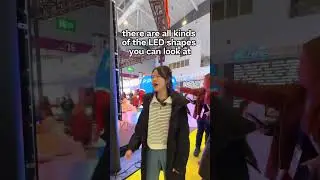 Attend the led display exhibition #ledfactory #OEM #hopestar #leddisplay #odm #exhibition