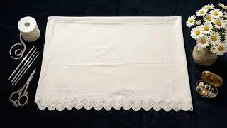 Yastık Kenarı Dantel Modeli | Çeyizlik Dantel Örnekleri