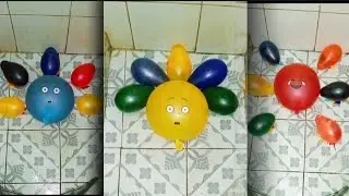 kompilasi meletus balon air | compilation water balloons popping🎈💥 part 8