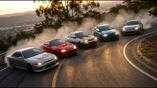 These 5 Cars Were Built to Drift 😱💨 | Sideways Kings: Top 5 Drift Cars 🚗💨