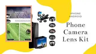Phone Camera Lens Kit for iPhone Smartphones/Pixel/Samsung/Android