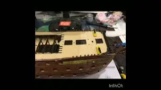 HMS Victory 1765, 1:180 Airfix Classic Ships by Mujtaba