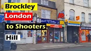 A morning trip from Brockley to Shooter Hill area, London, UK