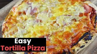 Easy Tortilla Pizza