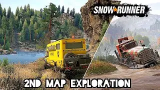 The Valley of Falling Rocks - Snowrunner Season 17! - Live Exploration