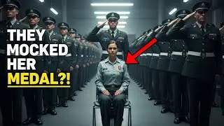 They Mocked Her Medal Until Every Soldier Stood at Attention  #MilitaryLife | Her Battlefield Legacy