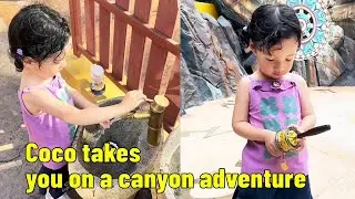 Coco takes you on a canyon adventure.【Parent-child Adventure CoCo】