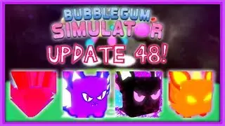 Bubble Gum Simulator Update 48 Review!
