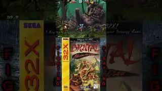Brutal Unleashed Above the Claw - Console Fighting Games of 1995 #shorts #gaming
