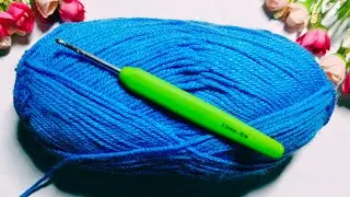 💫ONE ROW Repeat Crochet Pattern For Beginners! 