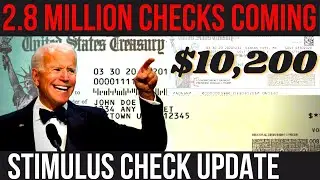 2.8 MILLION NEW CHECKS THIS WEEK! 4th Stimulus Check + $10,200 Unemployment Refund Update