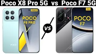Poco F8 Pro vs Poco F7  Full Comparison video Price Review Spec's RAM Camera Prosaser 
