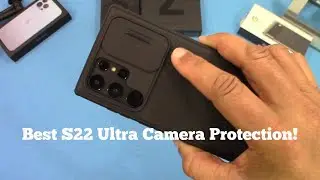 Doxlion Case for Samsung Galaxy S22 Ultra Case with Camera Cover!