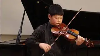 Paganini Caprice 5 original bowing by a 12 year old - Luo Yichen