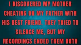 I DISCOVERED MY MOTHER CHEATING ON MY FATHER WITH HIS BEST FRIEND. THEY TRIED TO SILENCE ME, BUT MY