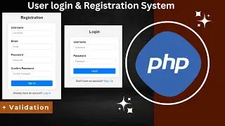 🔐 **PHP Login & Registration System Tutorial: Build a Secure User Authentication System** 💻