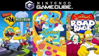 Все игры серии &laquo;Симпсоны&raquo; на Nintendo Gamecube