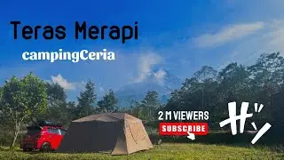 TerasMerapi || with ||Naturhikevillage13 recomendasi camping ground Jogjakarta #jogjakarta #jogja