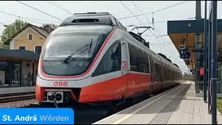 Z&uuml;ge St. Andr&auml; W&ouml;rden Bf | Ostregion Trainspotter