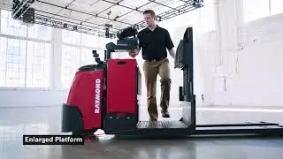 Toyota-Raymond 8510 Center Rider Pallet Jack  Keeps You Moving