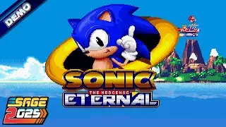 Sonic Eternal (демоверсия SAGE '25) ✪ Расширенный игровой процесс (1080p/60 кадров в секунду)