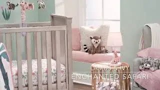 Enchanted Safari Baby Crib Bedding & Nursery Decor by Lambs & Ivy
