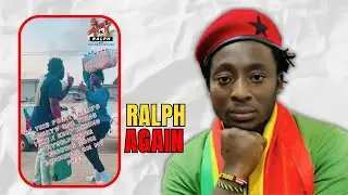 Ralph De Fellow Ghanaians Confronts Street Hawker for Littering But...