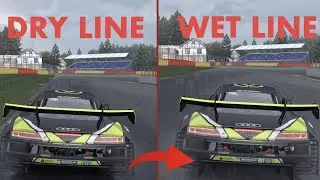 AMS2 | Wet Line vs. Dry Line: Which is FASTER