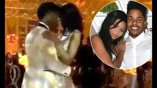 Chanel Iman weds NY Giants football star Sterling Shepard