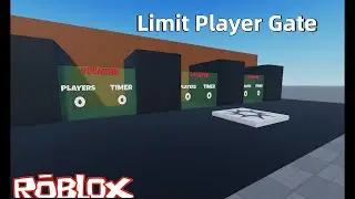 (ОБНОВЛЕНО) Как сделать ограничение на количество игроков в ROBLOX STUDIO