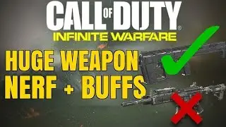 TESTING RECENT NERFS & BUFFS IN IW (PATCH 1.10) - NV4 & KBAR NERFS !
