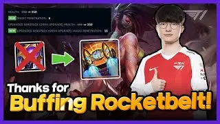 Faker Plays 11.8 Rocketbelt Akali [Faker Stream Highlight]