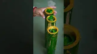 New Style BAMBOO CHICKEN Recipe 🤤 #shorts #trendingshort #bamboochicken #chickenrecipe