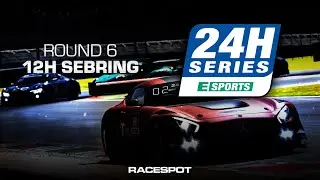 24H SERIES ESPORTS | Round 6 | 12H SEBRING | Part 1