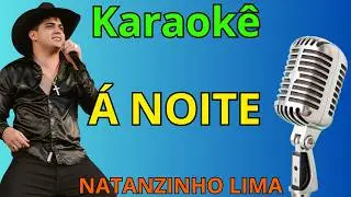 Á NOITE - Natanzinho lima ( playback / Karaokê