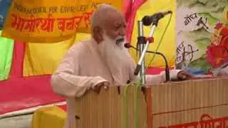 Announcement of GD Agrawal on his fast onto death