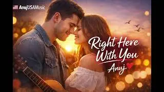 Right Here With You. | AnujUSAMusic | #losangeles #music #usa #lyrics #song #english#love#trending 