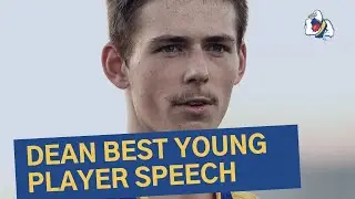 Charlie Dean reacts to Fothergill-Round-Mitchell Medal | 2021 VFL Best Young Player