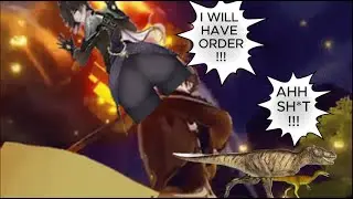 How The Dinosars Got Extinct In Teyvat 🤣 (Genshin Impact)